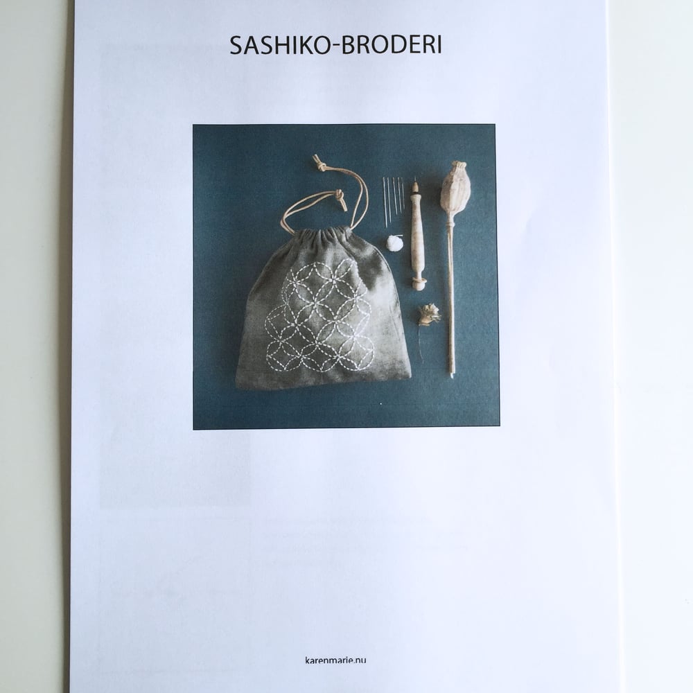 Image of Sashiko-broderi PDF vejledning