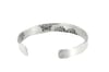 sterling silver wuthering heights quote cuff