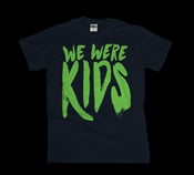 Image of We Were Kids Tshirt Navy/Green