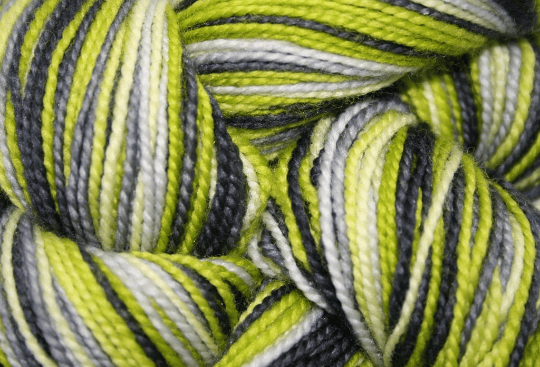 Image of Zombie's Ten: Superwash Boot Strap BFL, Strong Heart, Panache, or Stalwurthe Self Striping Sock Yarn