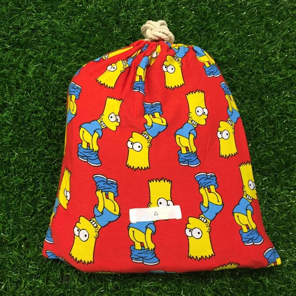 Image of BART SIMPSON REBEL BUTT LOUNGER SET PAJAMAS