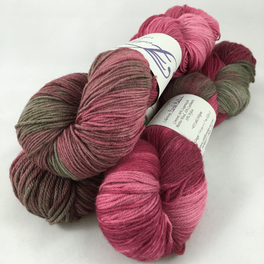 Image of Coral Bells: Superwash Hand Painted assorted fingering bases