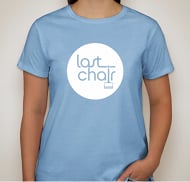 Image of Woman's Last Chair Light Blue Tee