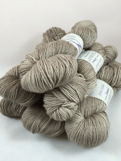 Image of Oatmeal: fingering or DK weight, assorted bases