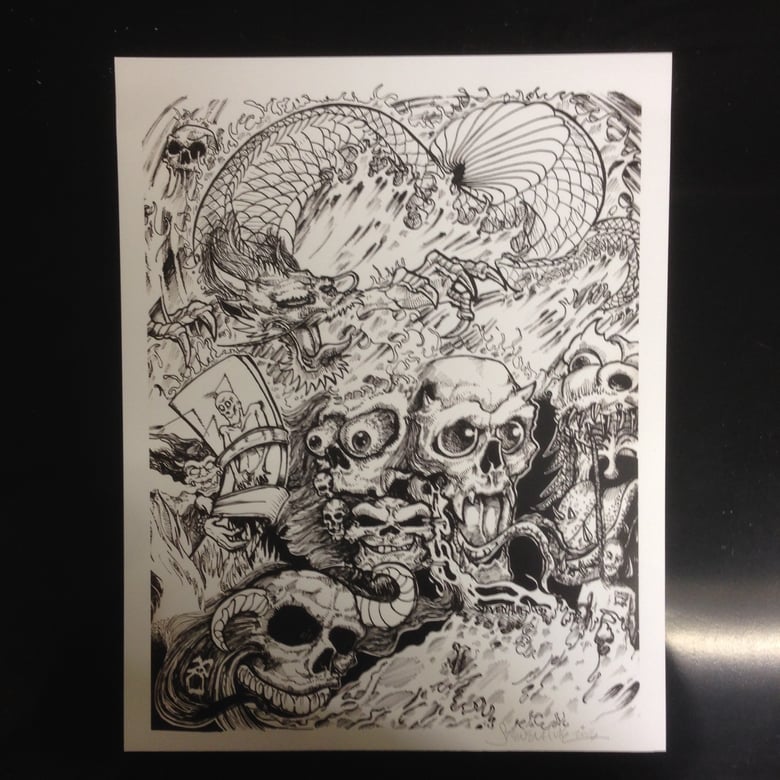 Image of STEVEN HUIE DMIZE PRINT