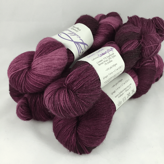 Image of Cranberry Mojito: Superwash Divine MCN fingering weight