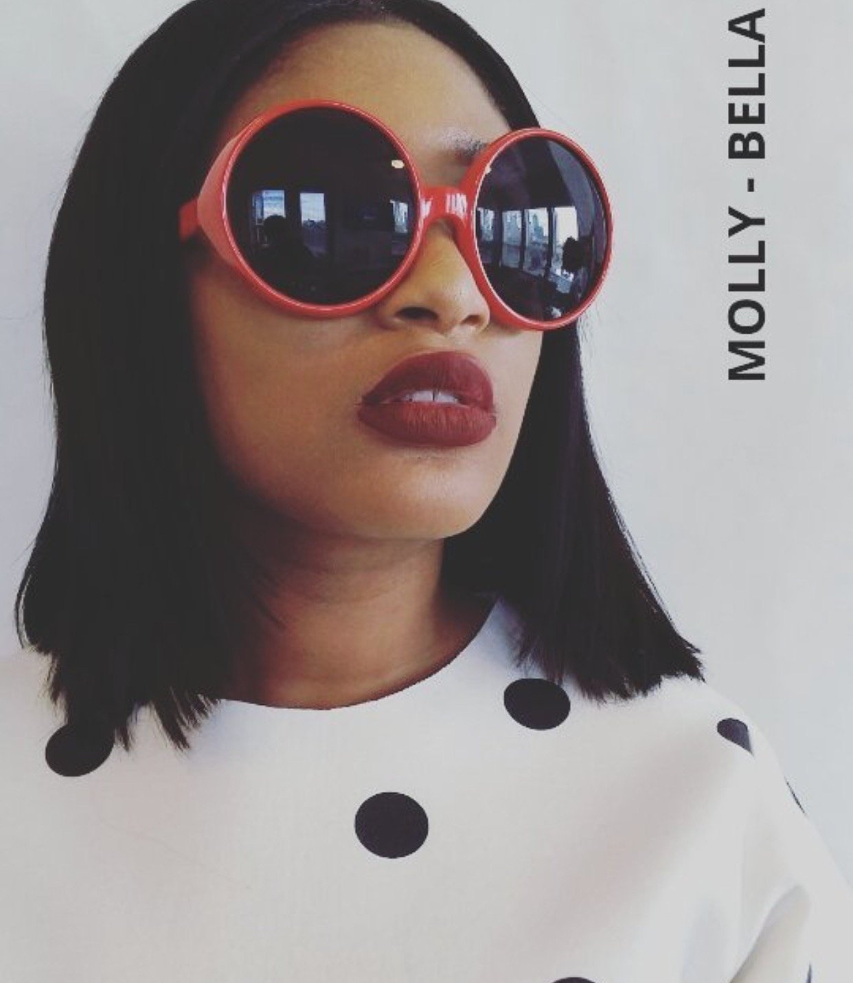 Image of MOLLYS OVERSIZED FRAMES (tinted)