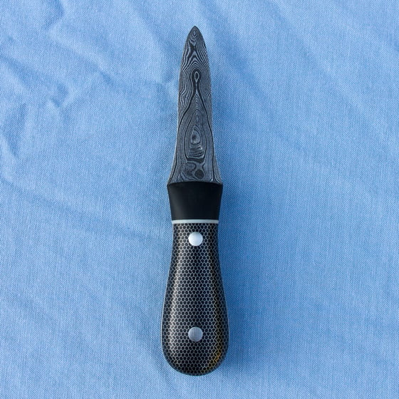 Image of "Chesepian Shucker" Oyster Knife x Black C-Tek & Richlite