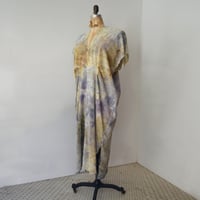 Image 2 of Rainbow Woodland Silk Kaftan dress