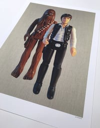 Image 2 of Han Solo & Chewbacca // LIMITED EDITION PRINT