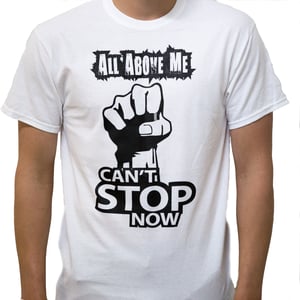 Image of Cant Stop Now White Tee