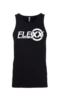 Men's Black/White Flexx Tank