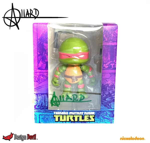 Image of Game Stop Exclusive Raphael Autographed Artist Sample