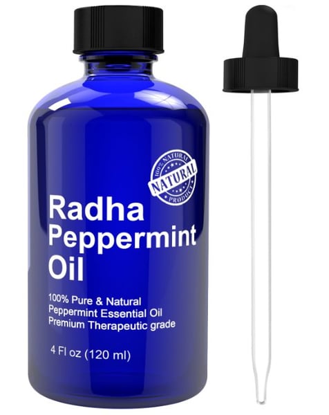 Image of Radha Beauty Peppermint Essential Oil