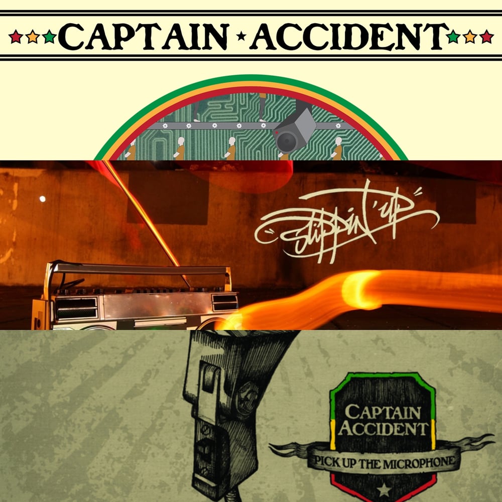 Image of Captain Accident - All three previous albums for £25.00!!! (CD)