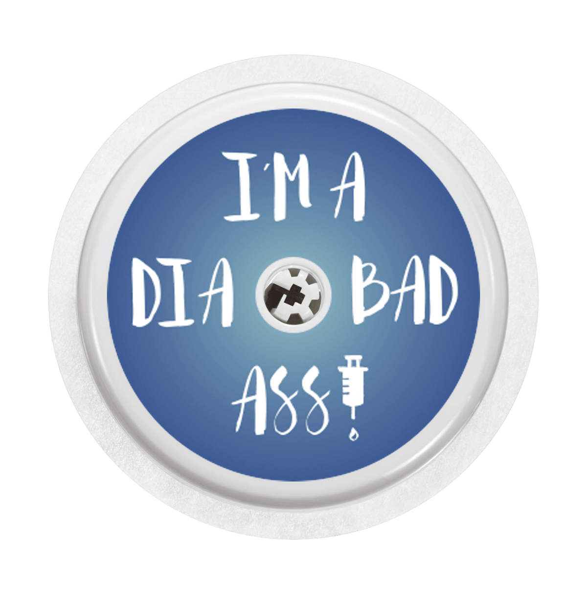 Image of Dia-bad-ass Freestyle Libre Sticker