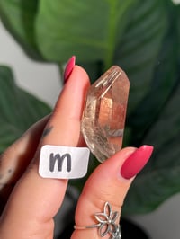 Image 13 of CHOOSE YOUR OWN MINI RUTILE SMOKEY QUARTZ POINTS (NATURAL UNPOLISHED POINTS) -BRAZIL- LOT 1