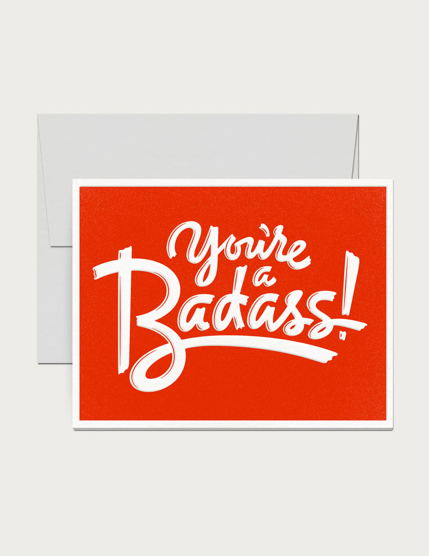 Badass Card