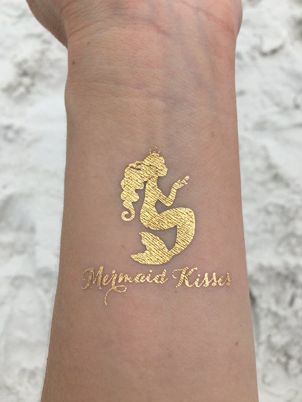 Image of Mermaid Kisses Tattoo