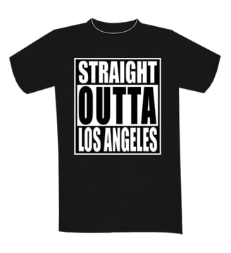 Image of STRAIGHT OUTTA LOS ANGELES T-SHIRT
