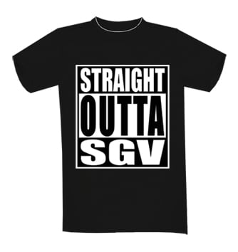 Image of STRAIGHT OUTTA SGV T-SHIRT