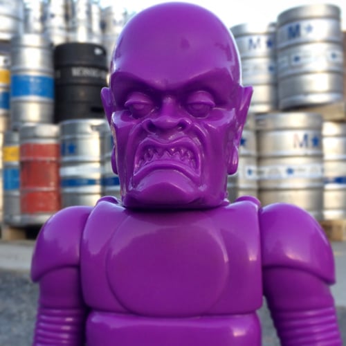 Image of The Iron Monster In Blank Purple