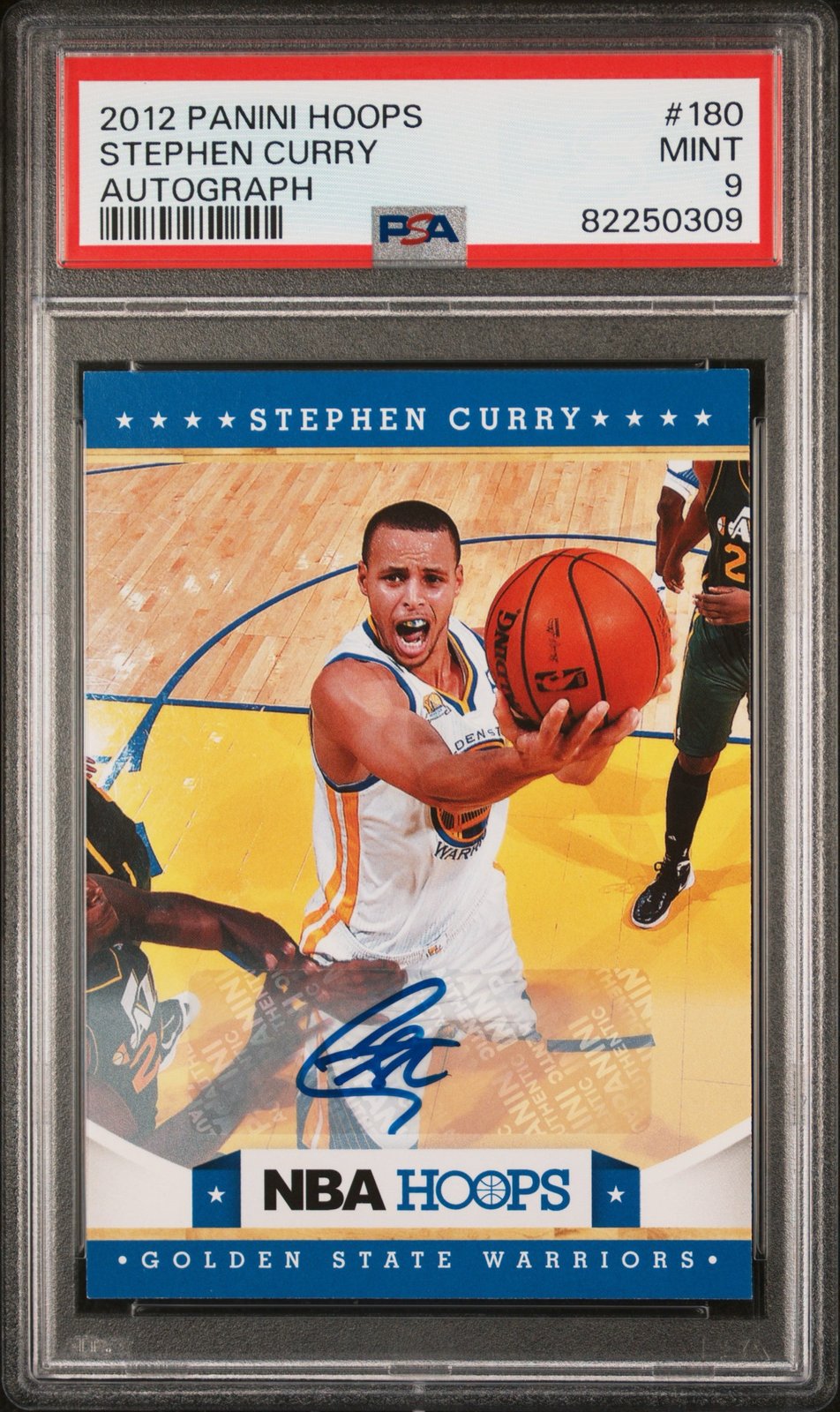 2012 Panini Hoops Stephen Curry Autograph PSA 9 | More Collectibles Shop