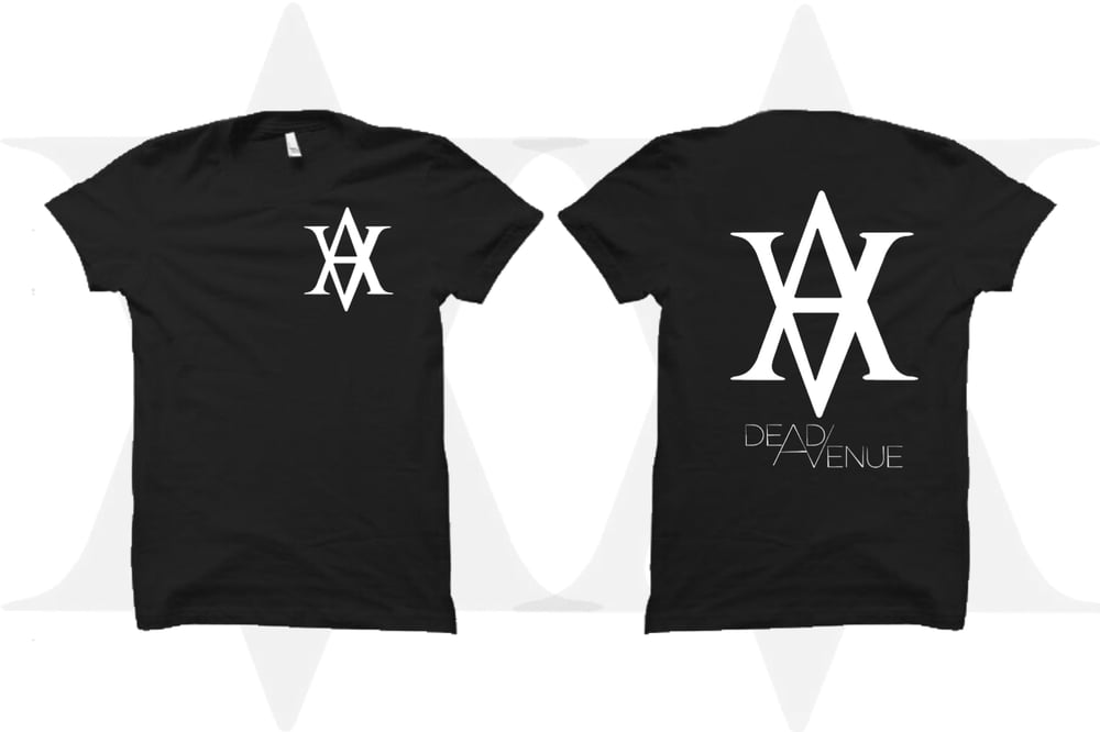 Image of AV LOGO TEE (BLACK)