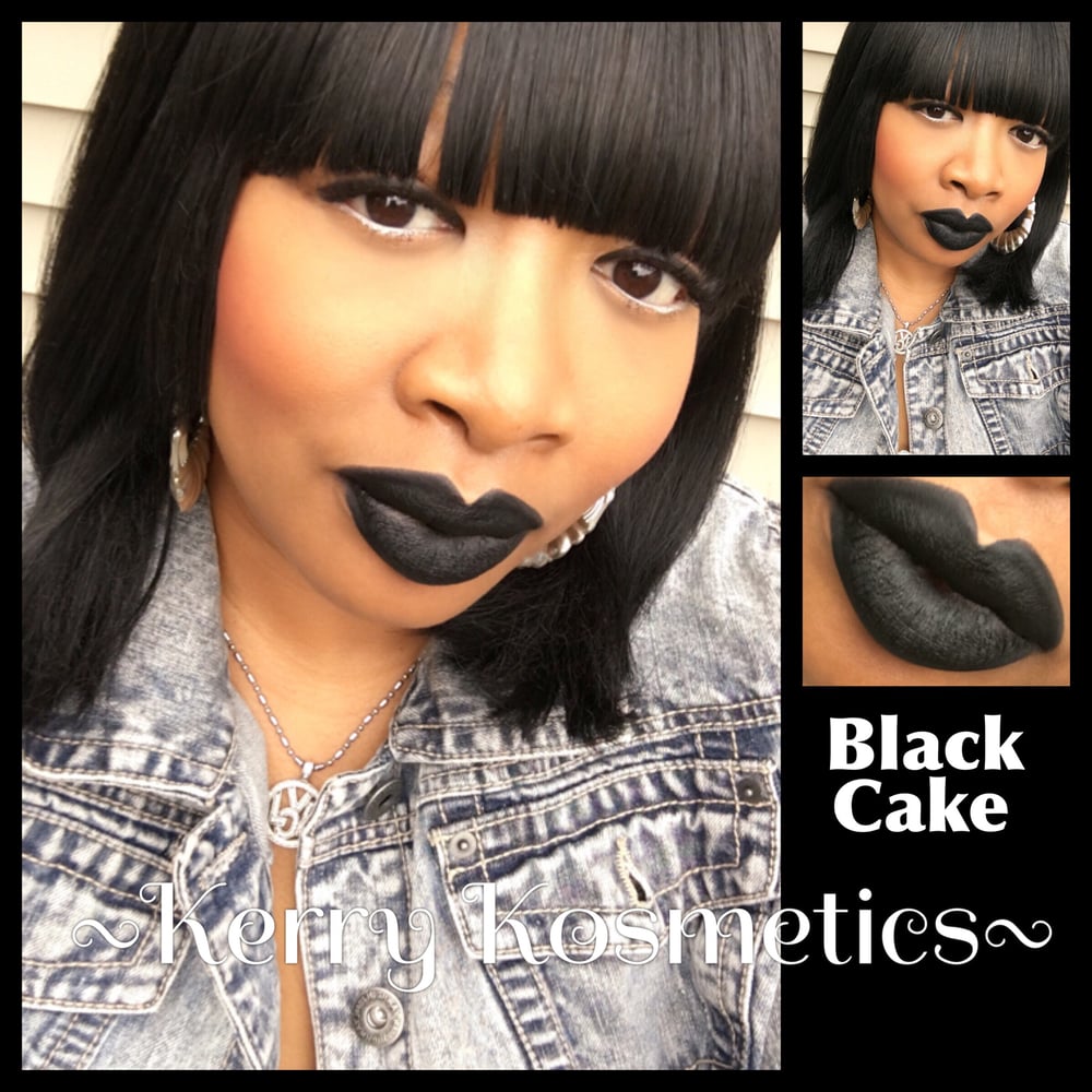 Image of (Matte) Luscious Lipstick - BLACK CAKE