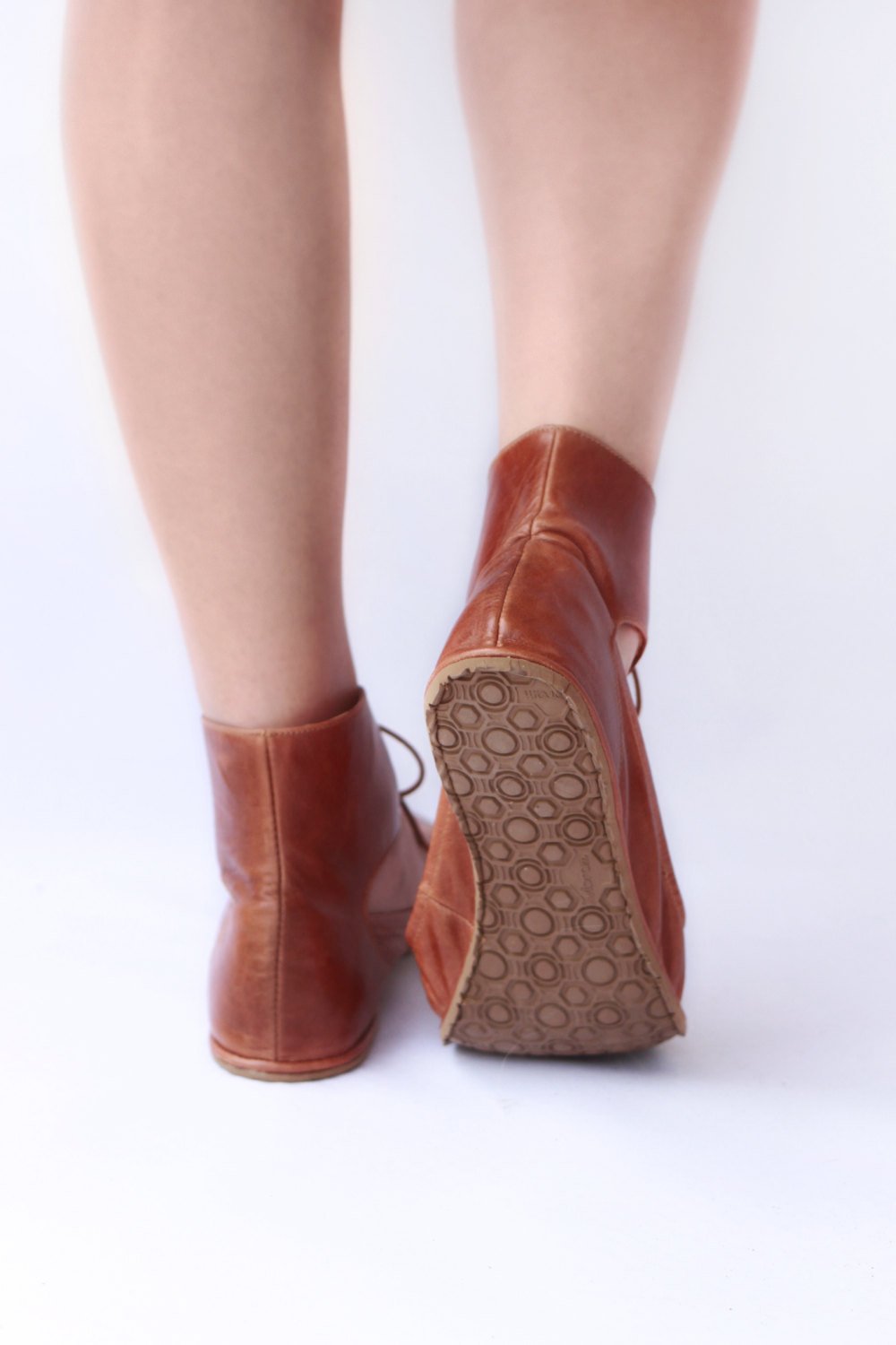 handmade leather ballet flats