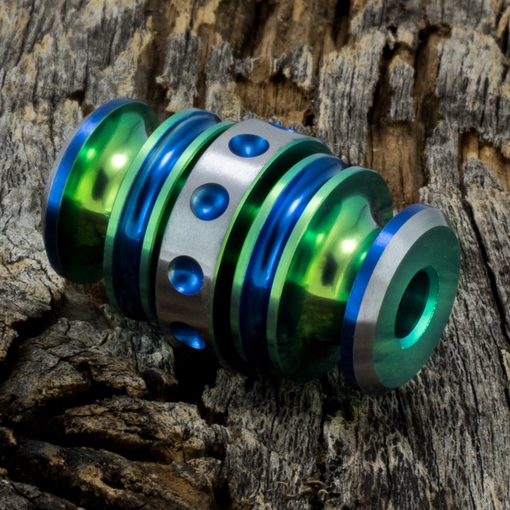 Image of Kong Bead Green & Blue #1