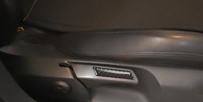Image of Resin Coated Plaid / German Flag / Sticker Bomb / Carbon Fiber Seat Inserts - Fits: MK5 MK6