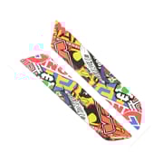 Image of Resin Coated Plaid / German Flag / Sticker Bomb / Carbon Fiber Seat Inserts - Fits: MK5 MK6