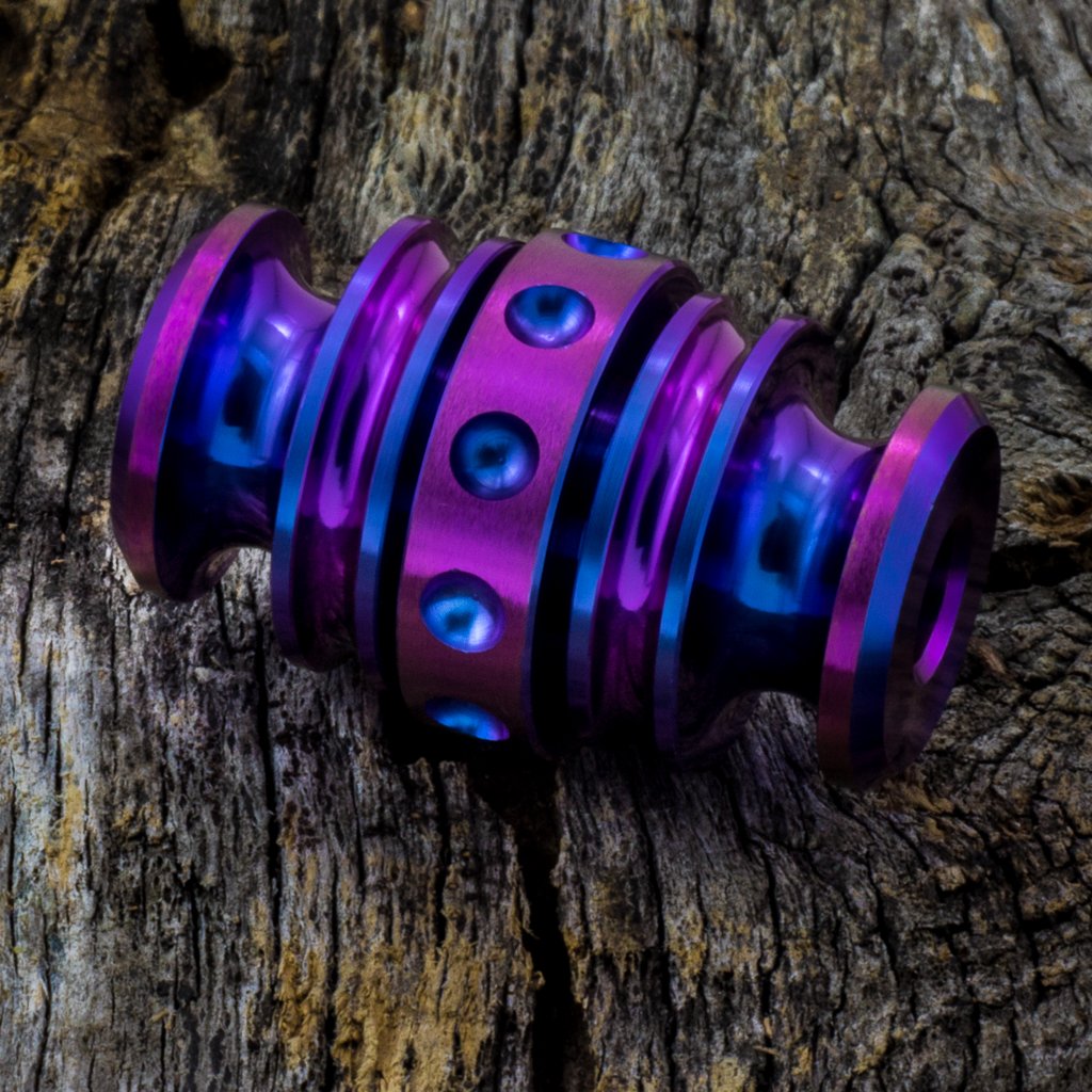 Image of Kong Bead Blue & Purple #2