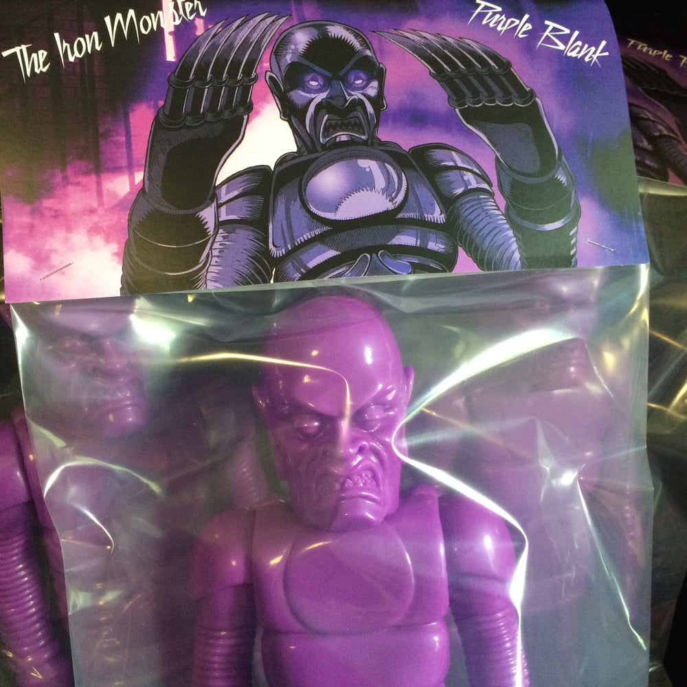 Image of The Iron Monster In Blank Purple