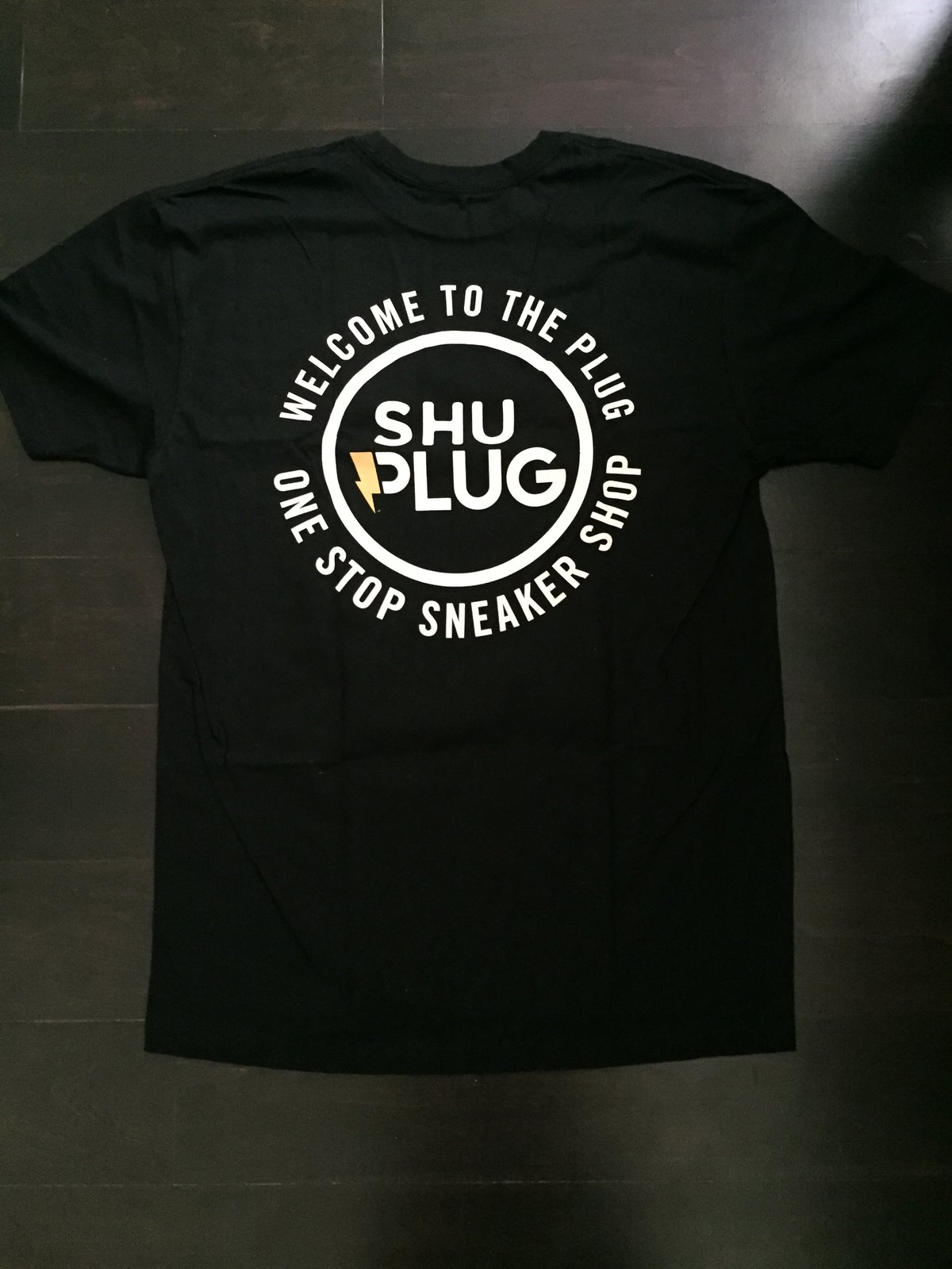 Image of "Welcome To The Plug" Shirt (Black)