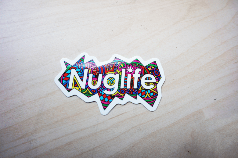 Image of NugLife : AcidBath Designed Sticker