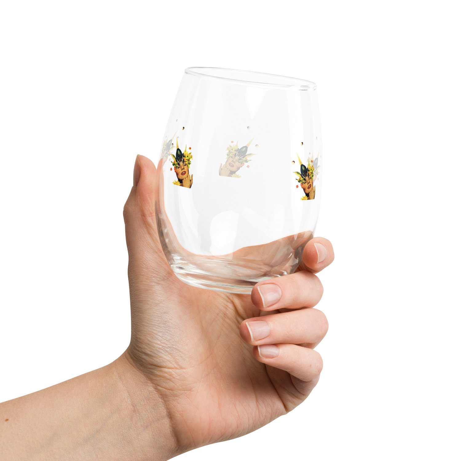 Image of Magical Unicorn - Stemless Wine Glass - 15oz