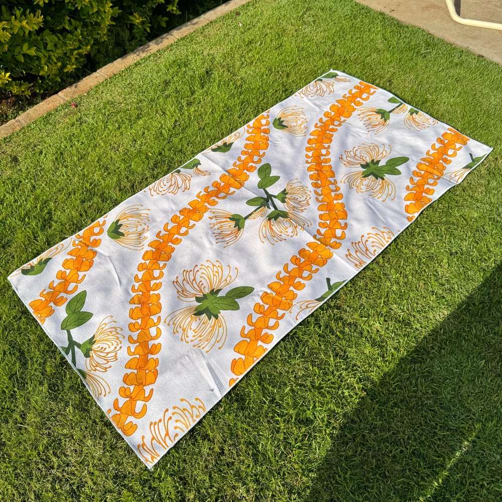 Image of Hunnygirl Puakenikeni Bath & Beach Towel