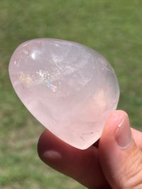 Image 4 of Rose Quartz Heart #2537