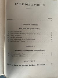 Image 3 of La vie et la mort des fées, essai historique sur le sujet, Lucie Felix-Faure, 1910!
