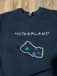 Image 1 of Mother Land  Crew Neck embroidered Unisex - bordado 