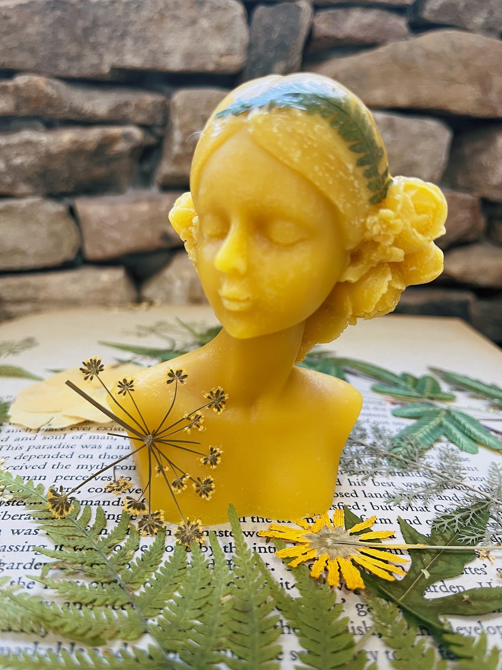 Image of Melissae I Beeswax Sculpture 