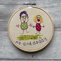 Image 1 of Child’s drawing keepsake hoop 