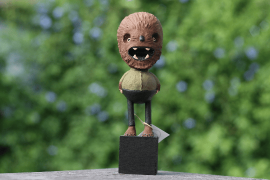 Image of Wolfman Figurine by Abbybelle