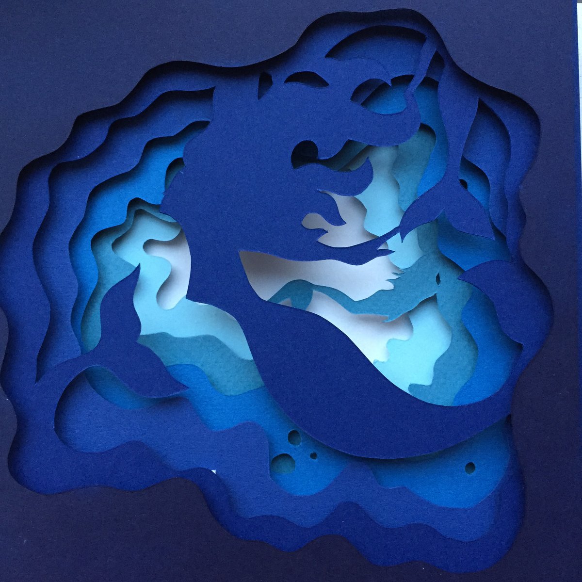 Papercut Light Boxes - Mermaid – VibesGenius