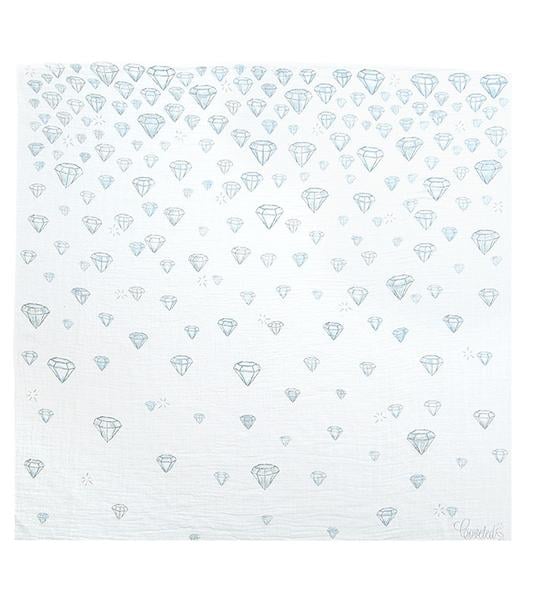 Image of Coveted Things Organic Swaddle Scarves | Diamonds