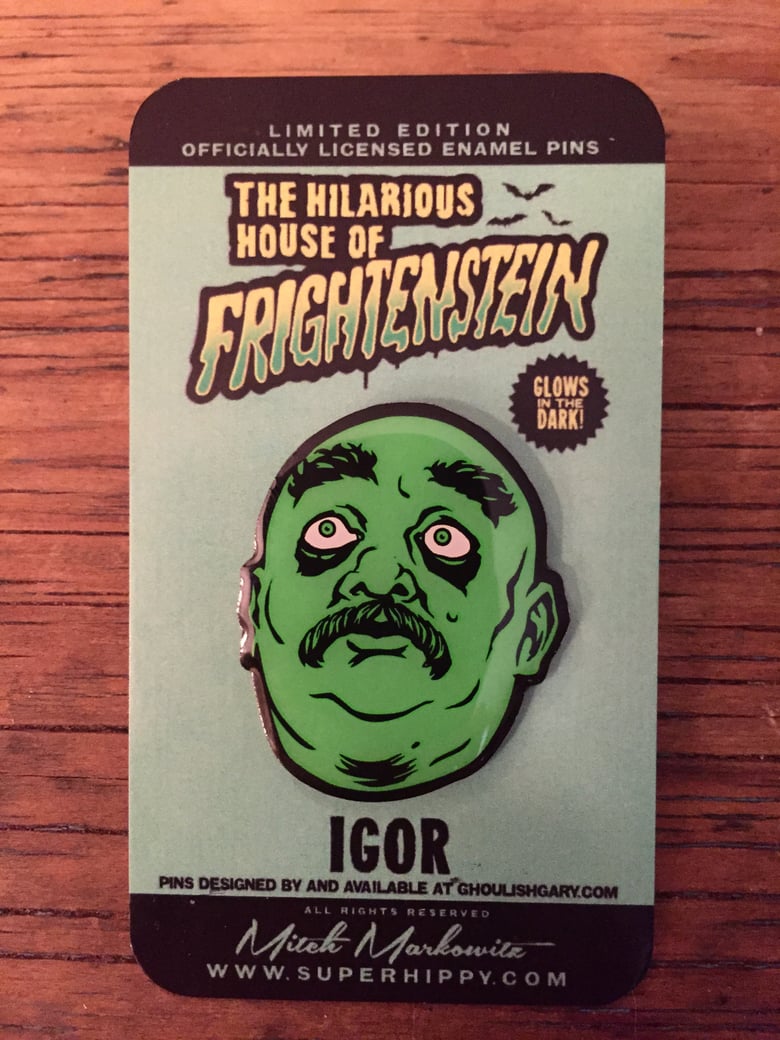 Image of Igor - Hilarious House of Frightenstein pin