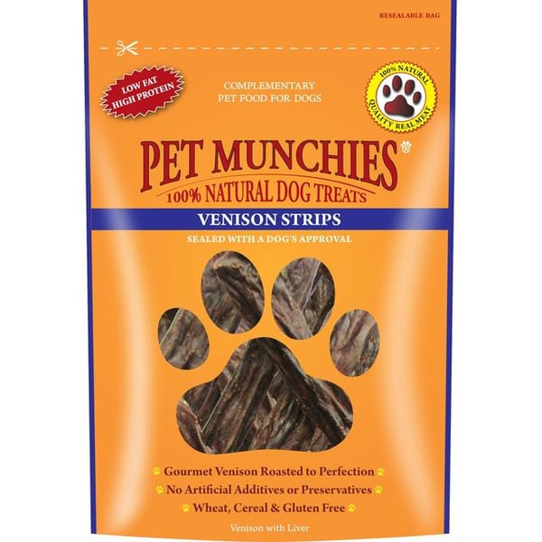Image of Pet Munchies Venison Strips