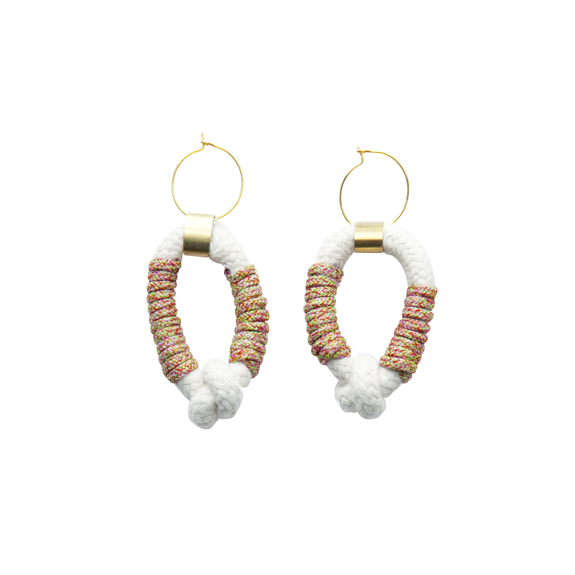 Image of Candy loop a loop earrings